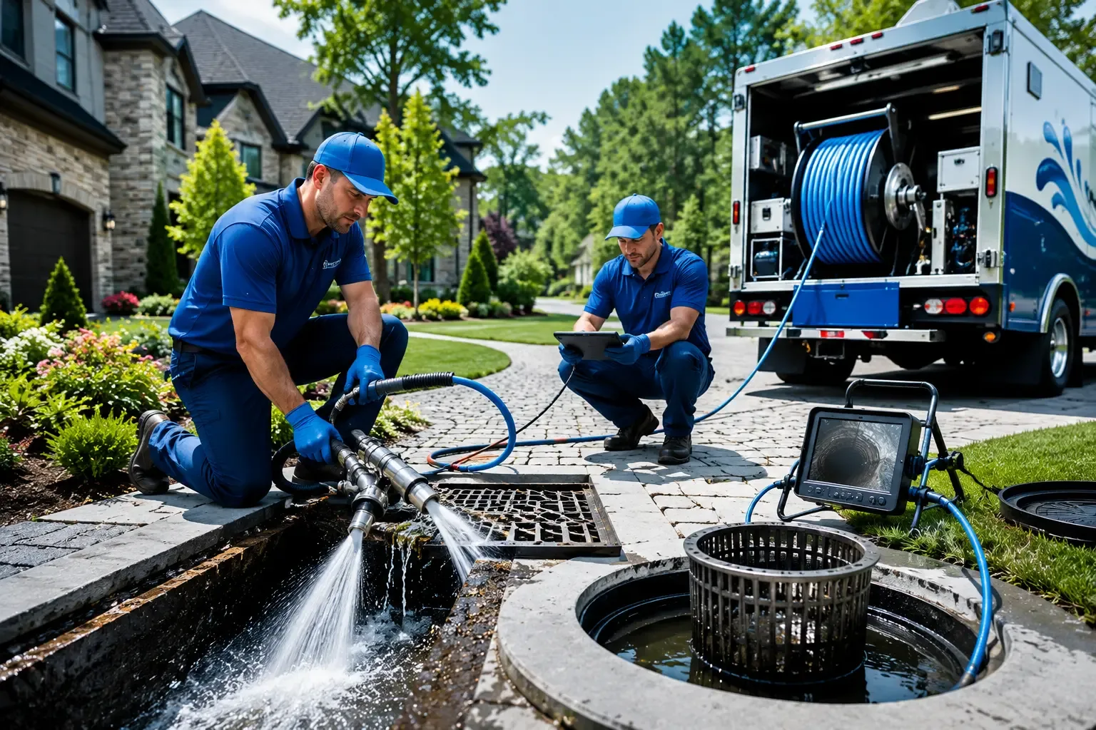 Local outdoor drain cleaning professionals in Galva, KS